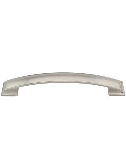 Annadale Pillow Cabinet Pull - 6 1/4 inch Center-to-Center in Satin Nickel.
